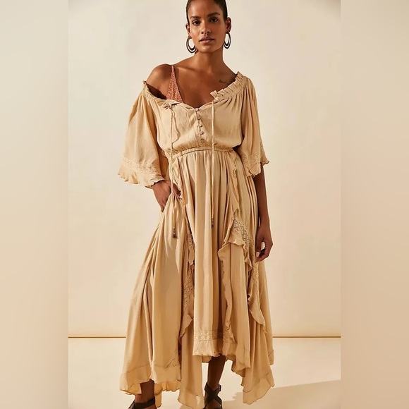 Like New Free People Endless Summer Beach Bliss Boho Dress - SOLD OUT! - Picture 1 of 5